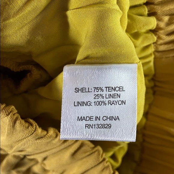 Revolve Majorelle Smock Square Neck Layla Crop Top - Picture 7 of 7